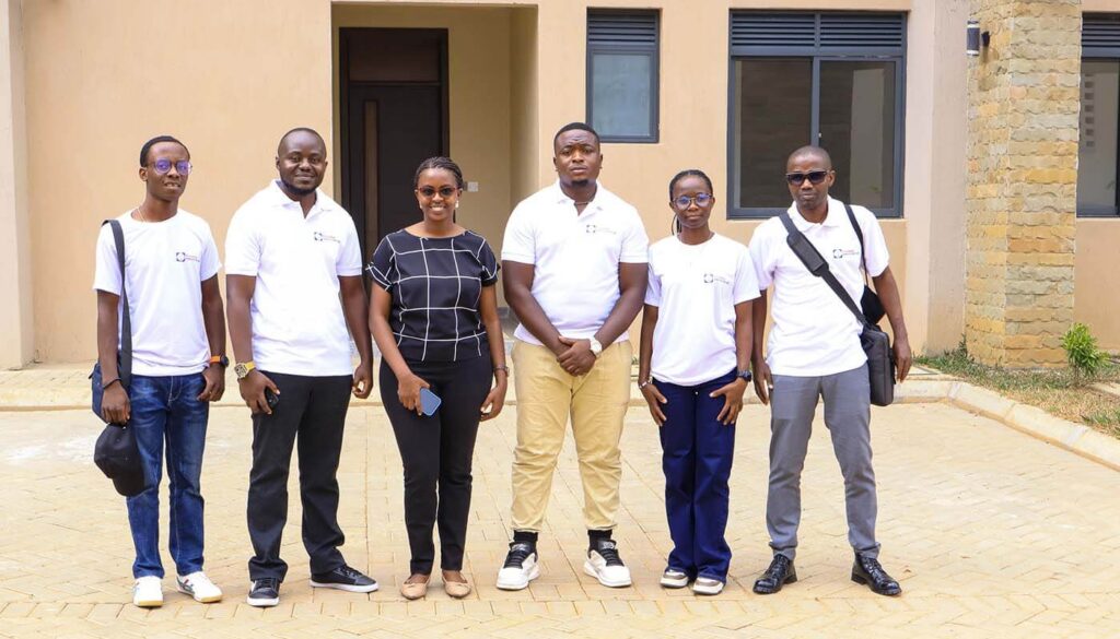 Boresha Innovation Hub Team in the Field Kampala Uganda